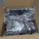 14 Pcs Clear Drawer Organizer, Adjustable Drawer Storage Box, 3-Size Desk Drawer Organizer, Acrylic Storage Bins for Makeup, Kitchen Utensils, Bedroom Dressers Tool Organizer for Gadgets, Black