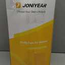 JONIYEAR Extra Large Decorative Fluffy Faux Fur Blanket Queen Size 80" x 90", Soft Luxury Lightweight Furry Blankets, Solid Cozy Shaggy Plush Thick Warm Fuzzy Blankets for Winter Bed Couch, Black