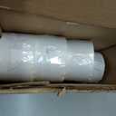 Misofuki 2" 6 Rolls 4500 Labels White Circle Direct Thermal Stickers Labels Rolls Compatible with Zebra, Rollo, MUNBYN, Self-Adhesive Round Direct Thermal Labels