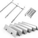 Grill Parts for Weber Spirit II Grill Replacement Parts, 7636 Flavorizer Bars, 69787 Burner and 67060 Heat Deflector for Weber Spirit 2 Grill Parts, for Weber Spirit II E310 E320 S310 S-320