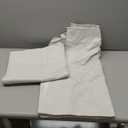 UHITECH Ivory Blackout Curtains 54 Inches Long Thermal Insulated 2 Panels Sets Bedroom 100% Black Out Curtain Light Blocking Drapes for Nursery Kids (52W x 54L)