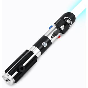 Lightsaber Dueling Light Saber with 12 RGB Colors 16 Sound Fonts and Motion Control, Force FX Lightsabers with Premium Metal Handle and Replaceable Blade, Light Sabers for Adults, Kids