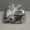 HOMEAL Booster Seat for Kitchen Chair - Toddler Booster Seat for Dining Table - Dining Seat with Adjustable Straps - Non-Slip Base & Breathable Fabric - Dark Gray