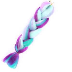 HUFFA 100g 24Inch Single Ombre Braiding Hair Synthetic Hair Extension Jumbo Braiding Hair(BR04-17)