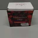 Valentine's Day Red Curtain Lights with 12 Hearts, 138 LED Heart-shaped String Lights 8 Lighting Modes, Plug in Waterproof Valentines Day Lights for Indoor Outdoor Party Wedding Valentine's Day Decor