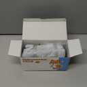 QUMY Dog Shoes for Large Dogs, Medium Dog Boots & Paw Protectors for Winter Snowy Day, Summer Hot Pavement, Water-Resistant in Rainy Weather, Outdoor Walking, Indoor Hardfloors Skid-Resistant Sole (Size 6: 2.6''x3.0''(W*L) (Pack of 4))