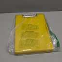 Hongri Clipboard with Storage, Yellow 8.5 x 11 Folder Nursing Side Opening, Heavy Duty with Dual Compartment, Smooth Writing for Teachers, Classroom, Size 13.3 x 9.4 x 1.5 in, Office & School Supplies