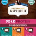 Nutrish Peak Protein Wet Dog Food Variety Pack, High Protein, Grain Free, 3.5oz Cups (Pack of 9), 2 Count (Rachael Ray) (EXP 03/01/27)