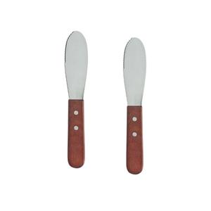 Stainless Steel Butter Spreader Knife with Wooden Handle