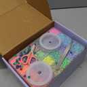 Tilhumt Clay Beads Bracelet Making Kit, 16000 Pcs 96 Colors Preppy Flat Polymer Clay Beads for Friendship Jewelry Making Polymer Heishi Bead with Charms Kit, DIY Arts and Crafts Gifts for Craft Lover