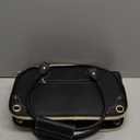 PetsHome Dog Carrier Purse, Pet Carrier, Foldable Waterproof Premium PU Leather Pet Travel Portable Bag Carrier for Cat and Small Dog Home & Outdoor Small Black (15.3"L x 8.1"W x 10.0"H)