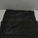 MIULEE Halloween Pack of 2 Couch Throw Pillow Covers 18x18 Inch Soft Black Chenille Pillow Covers for Sofa Living Room Solid Dyed Pillow Cases