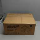 Treestone Play Tent for Kids, 2 in 1 Toddler Tent with Padded Mat and Light, Large Playhouse for Kids Indoor & Outdoor, 2 Doors and 4 Windows, 51" x 39" x 53", Toy Gift for Boys and Girls (Brown)