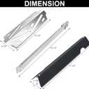 Grill Parts for Weber Genesis ii GS4 Parts Genesis II/LX 300 SER, Weber Genesis ii E310, II E-335, II S-335, II E-315, Genesis II LX S/E-340 Parts, Weber GS4 66032 Flavorizer Bars, 67489 Burners Tube