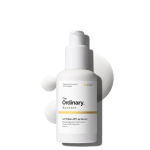 The Ordinary UV Filters SPF 45 Serum Sunscreen for Face, Lightweight Hydrating Broad-Spectrum Sunscreen, UVA/UVB Protection, Non-Comedogenic, No White Cast, 2 Fl Oz