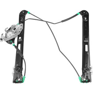 Front Passenger Side Power Window Regulator Without Motor Replacement for BMW E46 323i 325i 325xi 328i 330i 330xi 1999 2000 2001 2002 2003 2004 2005, Sedan Wagon, Right, 740-485