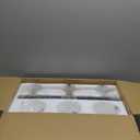 3 Light Modern Bathroom Light Fixtures Over Mirror, Black Gold Vanity Lights for Bathroom Wall Sconces with Milky White Glass Shades, E26 Socket (Bulbs Not Included)