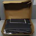 Pooqla 4 FT Marquee Light Up Letters, Black Marquee Letter Lights 4 Feet Tall for Birthday Decoration, Big Mosaic Letters Sign for Balloons Party Anniversary Wedding Decorations, Giant Warm White &