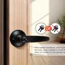 Front Door Lock Set, WiFi Keyless Entry Door Lock Deadbolt with Handle Set, Lever Handle, Same Key