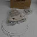 Empire Lamp Shades Set of 2, 6" Top x 16" Bottom x 10.8" High, Large Beige Lamp Shades for Table Lamps Floor Lamps, Natural Linen Lampshades Replacement, Spider, Harp Holders Included, Easy Assembly