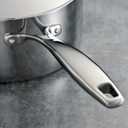 Tramontina Signature Tri-Ply Clad Stainless Steel 2-Quart Sauce Pan with Lid, Induction-Ready, Dishwasher-Safe, NSF-Certified, Made in Brazil