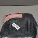 Neck Pillow Airplane-2 Pack Memory Foam Travel Pillow, Soft Support Travel Neck Pillow for Travelling, Sleeping Rest, Car, Train and Home Use (Black&Pink)