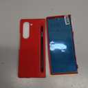 NINKI for Samsung Galaxy Z Fold 6 Case with Screen Protector & Pen Stylus Slot,Shockproof Full Hinge Protection Slim Cover for Samsung Z Fold 6 Phone Case for Galaxy Fold6 Cases with S Pen Holder Red