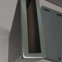 Wood Wall Planter Set of 2, Modern Wall Hanging Decor Pocket Planter for Greenery and Dried Flowers, Indoor Wood Hanging Vase (Gray)