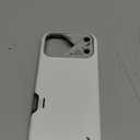 Aulumu A17 Shockproof iPhone 17 Pro Max Case | with Camera Control | CoolHyper | Aluminum Alloy Camera Frame | MultiLayer Composite Protection  White