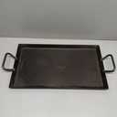 Lodge CRSGR18 Carbon Steel Griddle, Pre-Seasoned, 18-inch