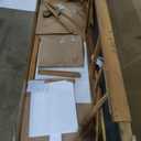 JONATHAN Y LNG1100A-2SET Trabuco Coastal Modern Acacia Wood Mesh 3-Position Outdoor Chaise Lounge Set with Side Table Transitional, Classic, Minimalist, Traditional, Contemporary, Dark Gray/Teak Brown (Non-Foldable)