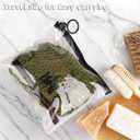 SubSahara Authentic African Net Sponge Exfoliating Scrubber for All Skin Types, Bath Sponge for Face & Body, Travel Portable, Durable, Gentle Exfoliation