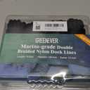 Dock Lines & Ropes Boat Accessories - 4 Pack 3/8" x 15' Double Braided Nylon Dock Lines with 12” Loop Excellent 5800 lbs Breaking Strength Marine Rope for Kayak Pontoon Boats up to 30ft Boating Gifts