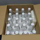 20Pcs 4 oz Swing Top Glass Bottles for Vanilla Extract Homemade,Flip Top Glass Bottles for Food Storage Canister for Hot Sauce Beans