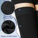 Beister 20-30 mmHg Compression Stocks Women & Men Thigh High Closed Toe Sockings for Varicose Veins, Edema, Flight
