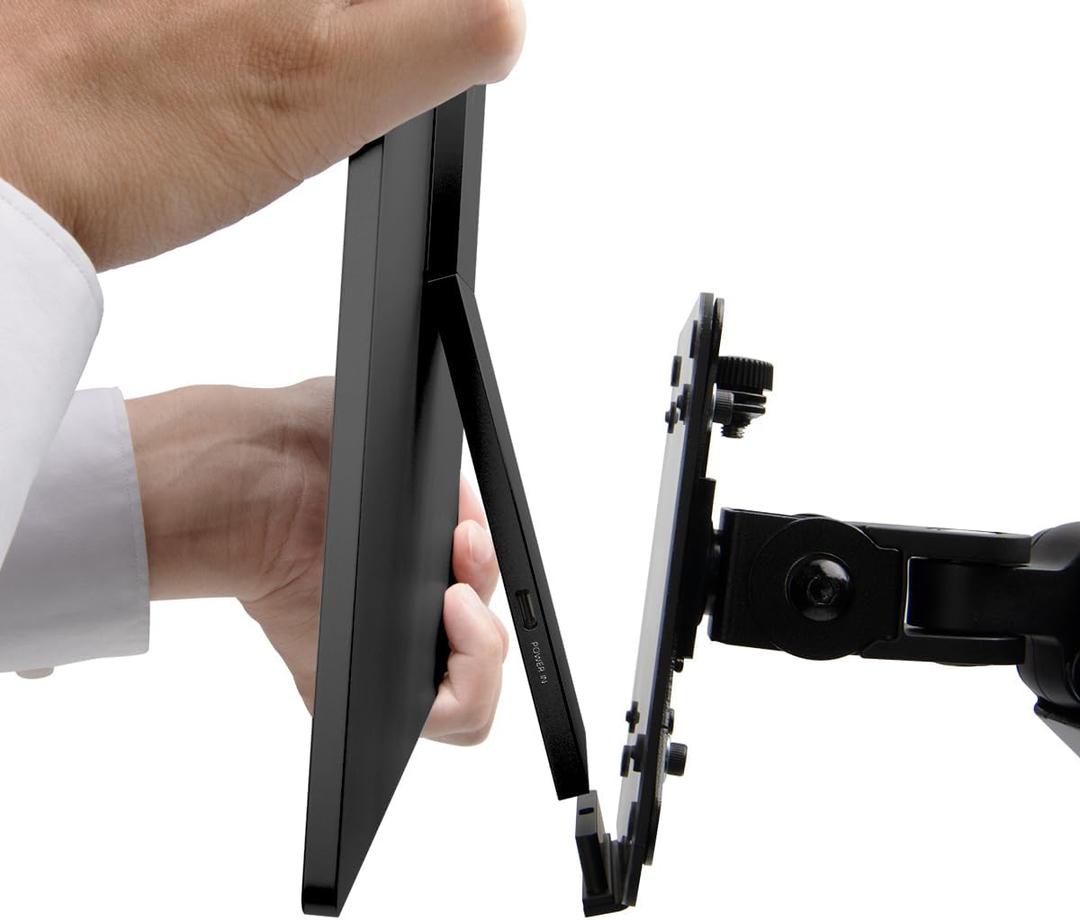 SOTSU FlipAction Go 14" Portable Monitor & VESA Mount Adapter Combo (Stealth Black)