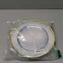 DIVINA VITAE 25 Pack Charger Plates Bulk Clear Charger Plates with Gold Trim, 12 Inch Gold Plastic Chargers Plate Disposable for Party, Wedding, Dinne, Thanksgiving,Halloween,Christmas