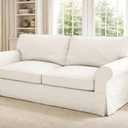 Cotton PB Comfort Slipcover Fits Pottery Barn Grand Comfort Sofa Cover 94"W