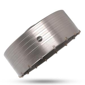 Sollar Concrete Hole Saw 160mm(6.3 inch) YG9 Tungsten Carbide Tip and Harden High Carbon Steel Body Plus for Concrete, Cement, Brick, Wall and Stone