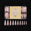 2 x APRÉS x Chaun Legend Neutrals "CHAUN" Gel-X Box Of Nail Tips, Exclusive Tapered, 10 Sizes 0-9, Soft Gel Tip Box (150pcs) (Sculpted Tapered Coffin Extra Long, 150)