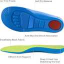 Childrens Comfort Insoles Kids Inserts for Arch Support and Comfort (32-35 | Little Kids 2-3.5)
