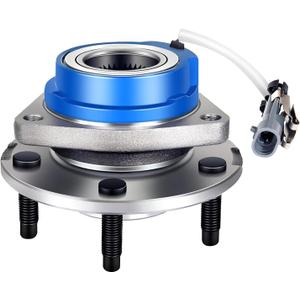 ECCPP 513121 Wheel Bearing Hub Front Wheel Hub and Bearing Assembly Front/Rear 5 Lugs with ABS for Buick for Cadillac for Chevy for Pontiac for Oldsmobile