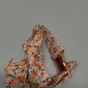 Unique style paws Dog Collar with Tie Adjustable Pink Bowtie Puppy Collars for Small Medium Large Dogs and Cats-L