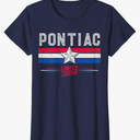 Pontiac T-Shirt Retro Vintage Shirt Gift Women Men Kids T-Shirt,M