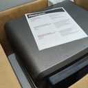 SentrySafe Black Fireproof and Waterproof Safe, File Folder and Document Box with Key Lock, Ex. 14.3 x 15.5 x 13.5 inches, HD4100