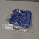 Sanwuta 8 Pcs Zippered Silver Storage Bags Anti Tarnish Silver Pouches Keeper Jewelry Storage Protector Bags(5.9 x 5.9 Inch,Navy Blue)