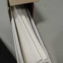 LazBlinds No Drill Cordless Roman Shades for Windows, 32" W x 60" H, White