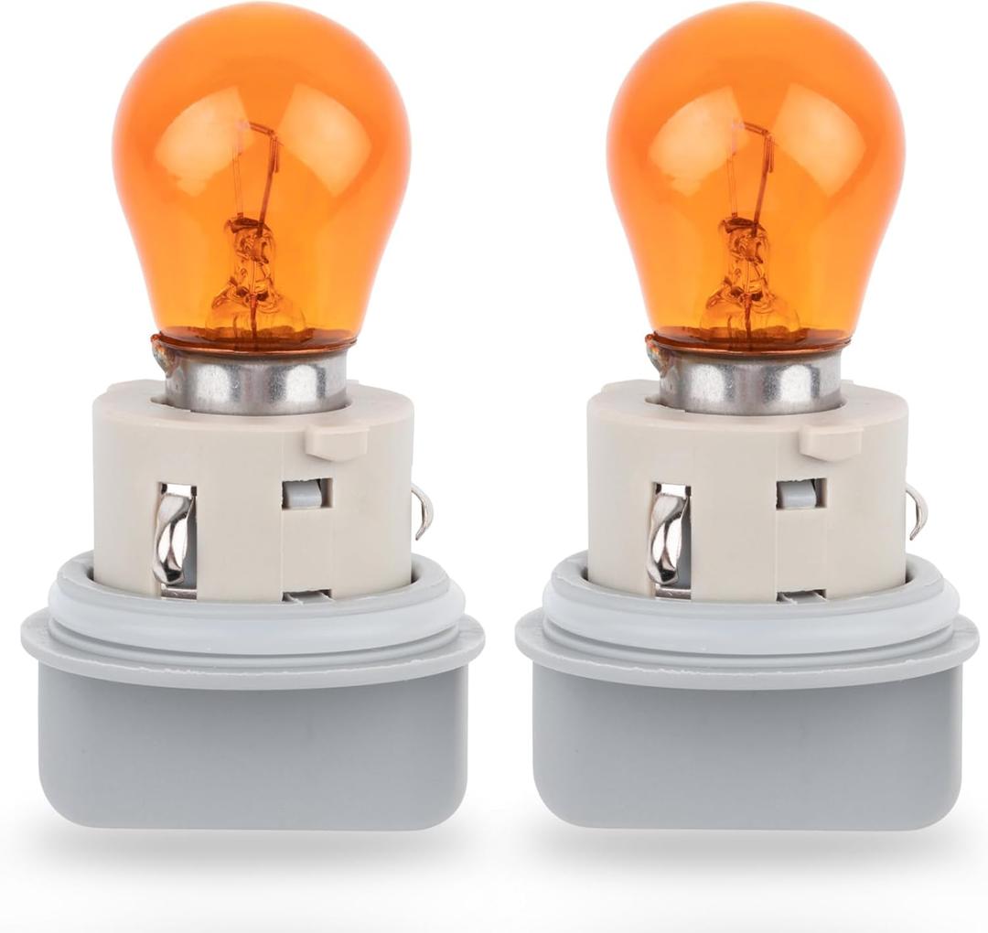 2PCS Turn Signal Light Bulb Socket Fit for BMW E90 E91 F30 320i 325i 328i 330i 335d M3 xDrive Indicator Direction Light Replace OE 63117159570 with 2 Bulb