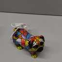 3D Cute Pet Table Lamps,Dogs Themed LED Night Light with Warm Ambient Glow,Stained Resin Home Decor Tabletop Light for Dog Lovers (15cm/5.9in)