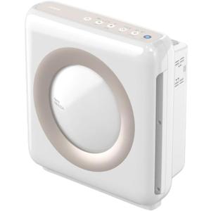 Coway Airmega AP-1512HH(W) True HEPA Purifier with Air Quality Monitoring, Auto, Timer, Filter Indicator, and Eco Mode, 16.8 x 18.3 x 9.7, White